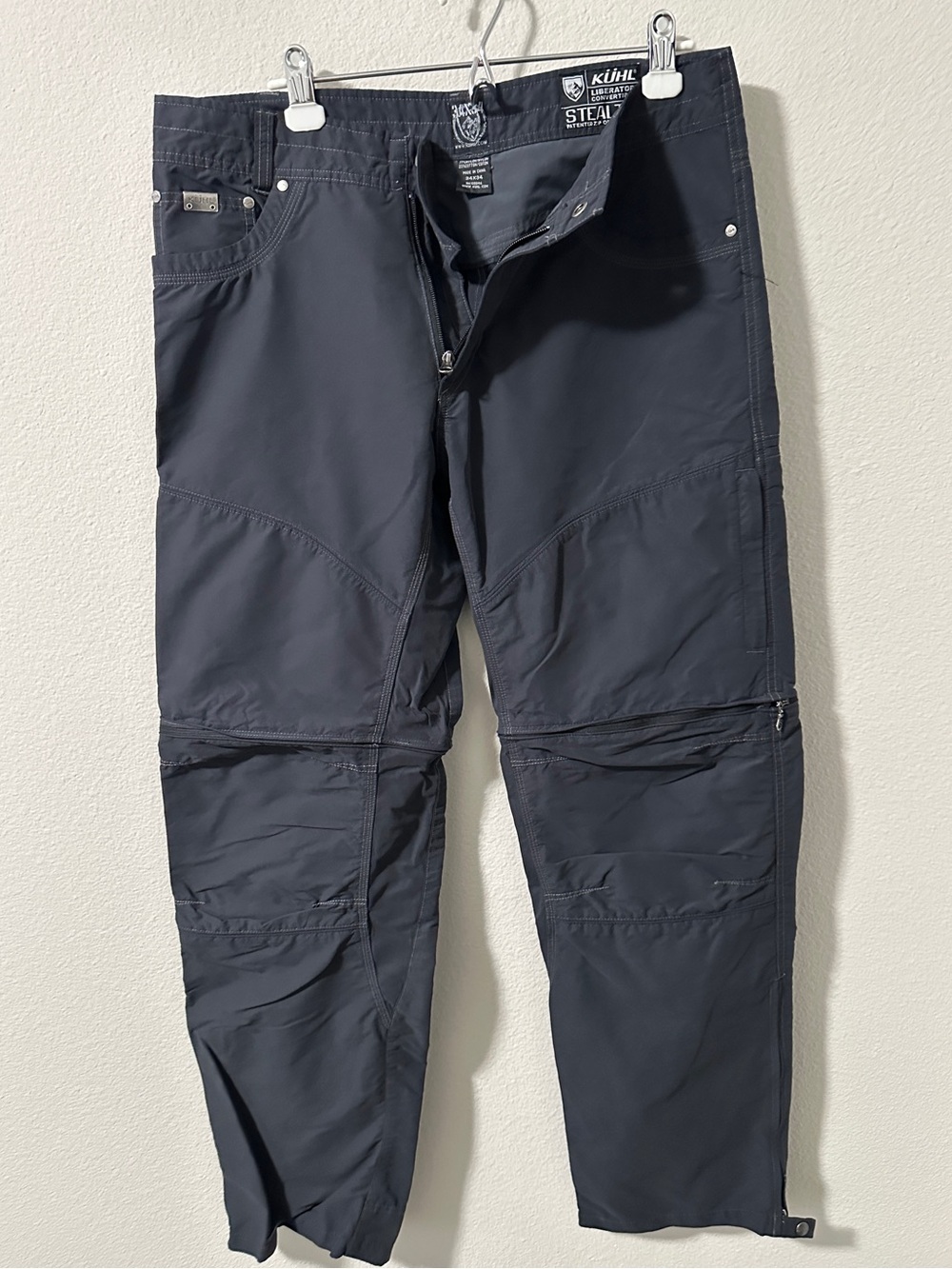 Kuhl Liberator Convertible stealth pants/shorts